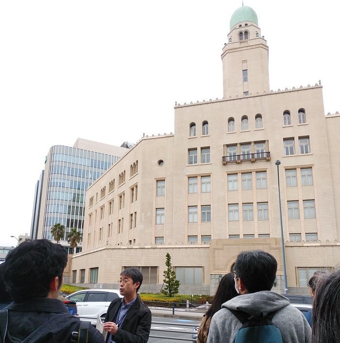 見学会の様子（横浜税関）