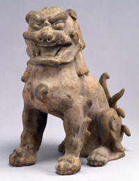 木造獅子　鎌倉時代
