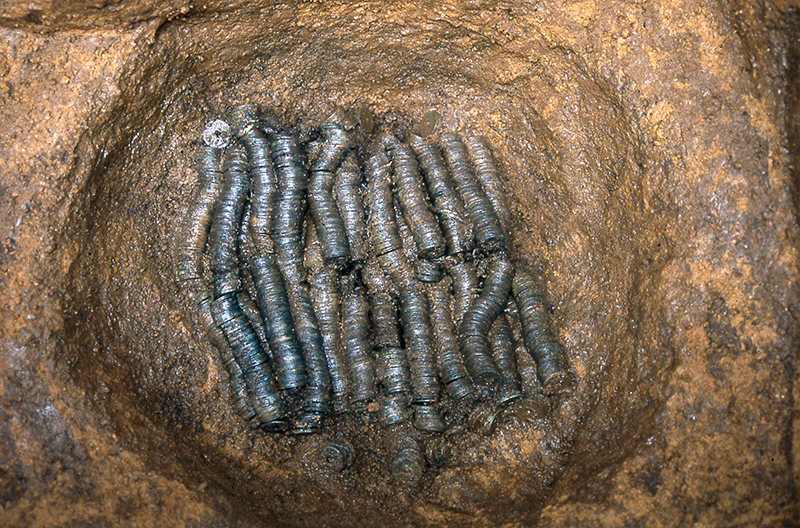 宮ノ越・宮ノ前遺跡の埋蔵銭その1