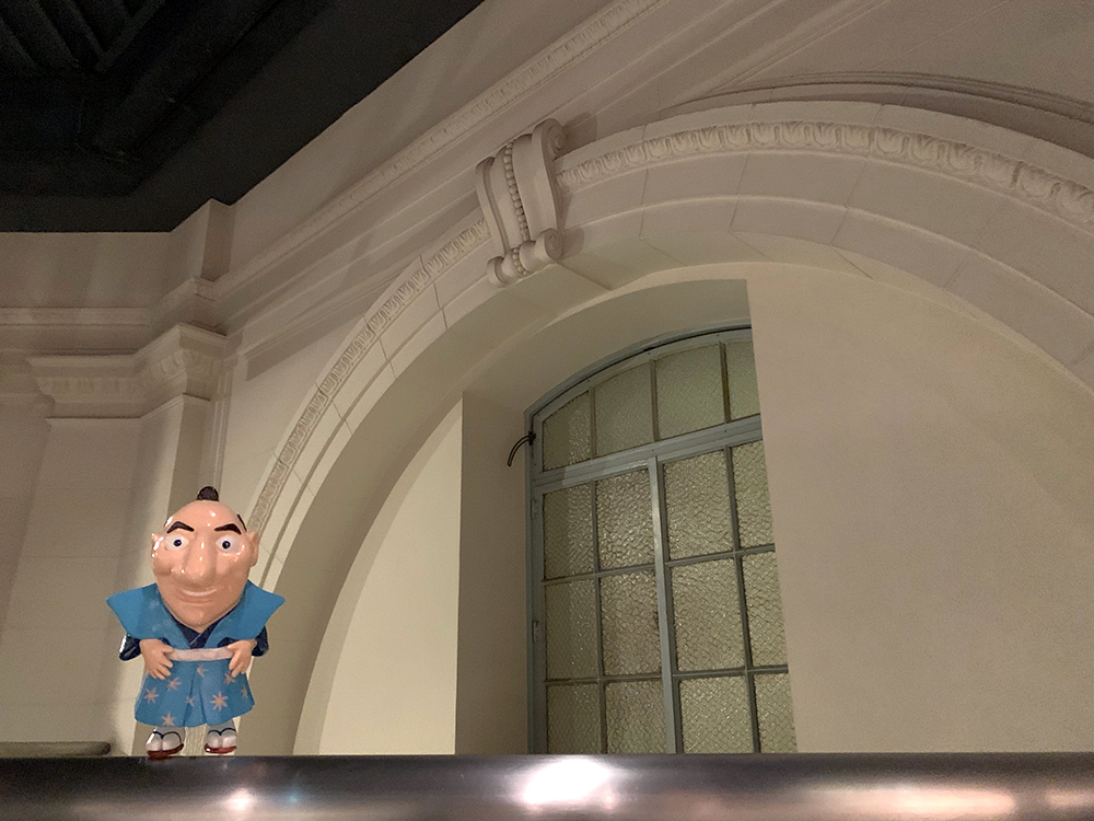 展示室の吹き抜け