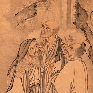 今月の逸品（12月）のご紹介「虎渓三笑図（こけいさんしょうず）」