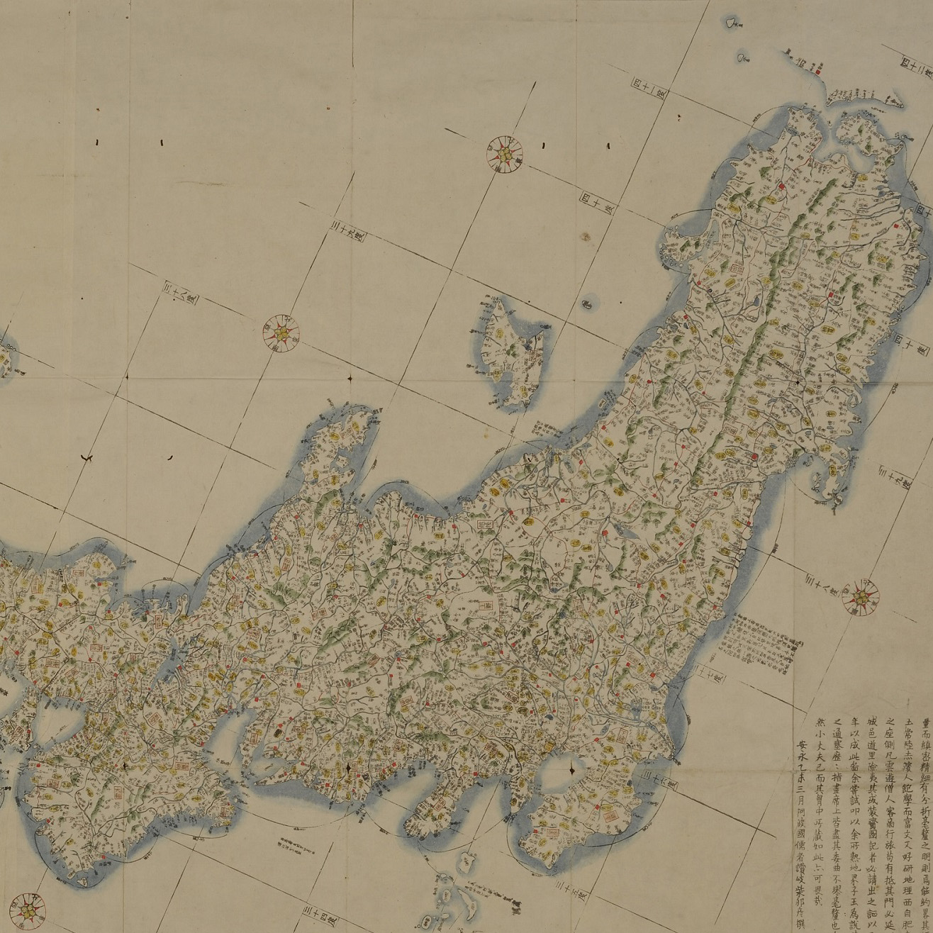 今月の逸品のご紹介「改正日本輿地路程全図（かいせいにほんよちろていぜんず）」と「 自神奈川至小田原 東海道図（かながわよりおだわらにいたるとうかいどうず）」